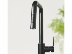 Grifo de cocina con grifo Start caño alto mate 2 chorros^GROHE