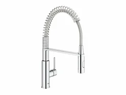 GROHE Grifo de cocina Get con ducha extraíble profesional Gris claro Online