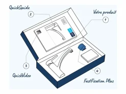 GROHE Grifo de cocina Start Curve Quickfix cromado Gris claro Clearance