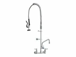 Grifo de Cocina SucceBuy para Fregadero de Cocina de Montaje en Pared - Con Rociador de Prelavado, 91 cm^ Clearance