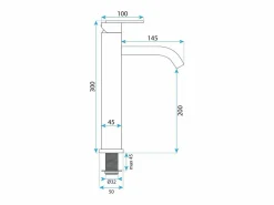 Grifo De Lavabo Ontario Js-11801-1Bg High Brush Gold^Rea Online