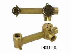 Grifo lavabo empotrado monomando PRAGA mate^Valaz Online