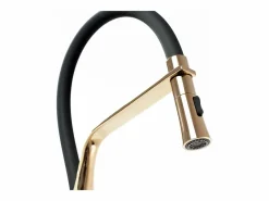 Grifo Para Cocina Castor Black/Gold^Rea Best