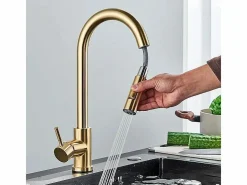 Rea Grifo De Cocina|Grifo Para Cocina Fresh Gold