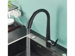 Rea Grifo De Cocina|Grifo Para Cocina Js-K087B Ross Black