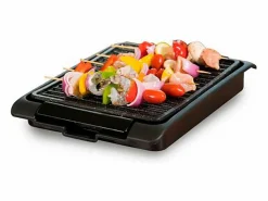 Plancha Cocina|Grill eléctrico BN3673 parrilla antiadherente 1250W