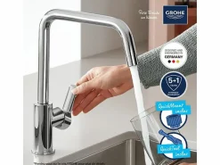 Start 2021 grifo de cocina monomando caño alto cromo^GROHE