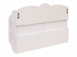 Garden Furniture Perchero|Gryfel Perchero de pared de madera 50x10x34 cm