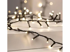 Ledkia Guirnalda Cable LED Classic 35m 3000K Blanco Cálido Negro New