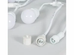 Guirnalda Exterior con Bombillas LED E27 5.5m IP65 Blanco Blanco^Ledkia New