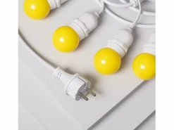 Guirnalda Exterior con Bombillas LED E27 5.5m IP65 Blanco Amarillo^Ledkia Hot