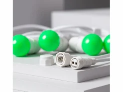 Ledkia Guirnalda Exterior con Bombillas LED E27 5.5m IP65 Blanco Verde Multicolor Outlet