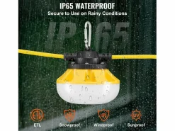 Guirnalda Luminosa, SucceBuy Guirnalda Luminosa de Obra 15,24 m 50 W 5 000 lm Impermeable^ Discount