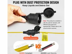 Guirnalda Luminosa, SucceBuy Guirnalda Luminosa de Obra 15,24 m 50 W 5 000 lm Impermeable^ Discount