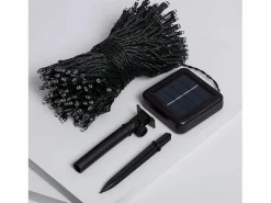 Ledkia Guirnalda Luminosa|Guirnalda Solar Exterior Cable LED 22m RGB
