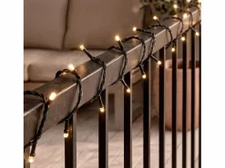 Guirnalda Solar Exterior Cable LED 12m 3000K Blanco Cálido^Ledkia Online