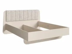 Meublorama Habitación completa AMALIE – Cama con canapé 160x200 cm, armario, cómoda, 2 mesitas de noche y estantes Beige Sale