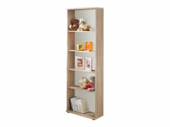 Habitación completa para niños, adolescentes - DENVER - Armario, Cama, biblioteca y estantería^Meublorama Outlet