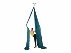 Hamaca de Yoga SucceBuy 8,7 m, Hamaca Trampa para Inversión, en Seda Aérea, Verde Clearance