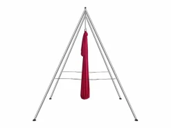 Hamaca de Yoga SucceBuy, Armazón de Yoga Aéreo y Hamaca de Yoga, Carga de 250 kg, Hamaca en Seda Aérea, Rojo Hot