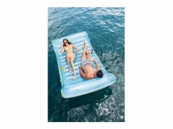Hamaca Inflable Tropical 1 Plaza 224 cm PVC Multicolor con Sombrilla y Porta Vasos^Intex Clearance