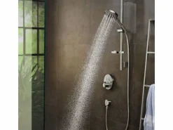HANSGROHE Alcachofa De Ducha, Cabezal|Teleducha Raindance Select S 120 3 chorros PowderRain Cromo