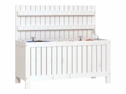 Garden Furniture Baúl De Jardín|Hara Caja de almacenaje jardín madera de pino 108x42,5x54 cm