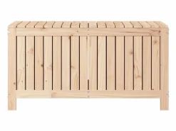 Garden Furniture Hara Caja de almacenaje jardín madera maciza de pino 115x49x60 cm Marru00f3n Online