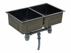 Hicksville Fregadero de cocina hecho a mano acero inoxidable^Garden Furniture Hot