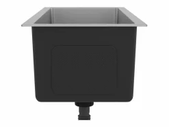 Hicksville Fregadero de cocina hecho a mano acero inoxidable^Garden Furniture New