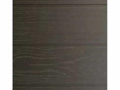 Hoggar - Caseta Perros Exterior Oak O10 - 102x115x100cm - Suelo - 2 Respiraderos de Ventilación - Protección UV e Impermeable – Efecto Madera - Interior de Resina Negro Outlet