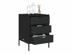 Holiday Armario de almacenaje de jardín ratán PE 55x59x80 cm^Garden Furniture Discount