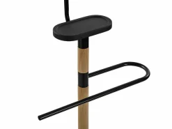 Holstebro Galán de Noche Moderno Multifuncional con 2 Perchas o Colgadores para Ropa de Hombre o Mujer, , 112x28,8x46,5cm^Versa Online