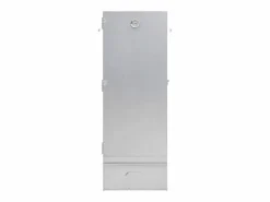 Horno ahumador astillas madera acero galvanizado 44,5x29x110 cm ES514015^ Online