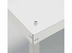 vidaxl Barbacoa|Horno ahumador de barbacoa con mesa acero galvanizado