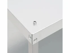Horno ahumador de barbacoa con mesa acero galvanizado^vidaxl Online