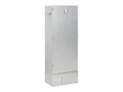Barbacoa|Horno ahumador de barbacoa con mesa acero galvanizado ES452085