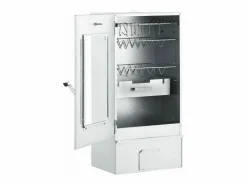 Barbacoa|Horno ahumador de barbacoa con mesa acero galvanizado ES378964