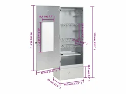 Horno ahumador de BBQ con generador humo frío acero galvanizado^vidaxl Sale