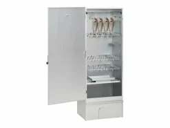 vidaxl Barbacoa|Horno ahumador de BBQ con generador humo frío acero galvanizado