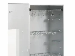 Horno ahumador de BBQ con generador humo frío acero galvanizado^vidaxl Online