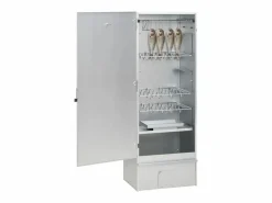 Horno ahumador de BBQ con generador humo frío acero galvanizado^vidaxl New