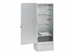 Horno ahumador de BBQ con generador humo frío acero galvanizado^vidaxl New
