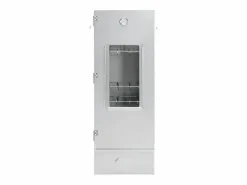 vidaxl Horno ahumador de BBQ con generador humo frío acero galvanizado Plateado Outlet