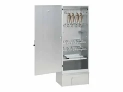 Horno ahumador de BBQ con generador humo frío acero galvanizado^vidaxl