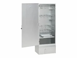 vidaxl Horno ahumador de BBQ con generador humo frío acero galvanizado Plateado Online