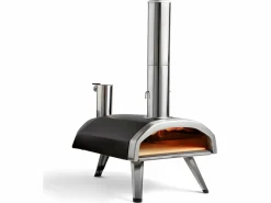 OONI Horno de pizza portátil a pellets para exteriores Fyra 12 Negro Sale