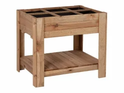 Huerto urbano madera pino germin 60 80 X 60 X 80 CM^ New