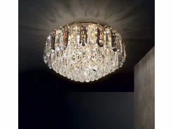 Ideal Lux Plafón|MAGNOLIA - Lámpara de techo empotrada de cristal para interior 7 luces , G9