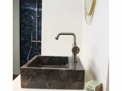 Essebagno Grifo|Indus mezclador bajo lavabo acero inoxidable